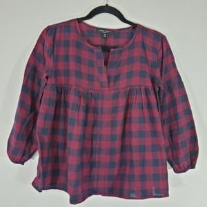 ROMEO AND JULIET Couture Red and Blue top